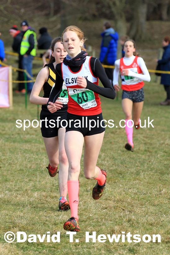 Girls under-15s Start Fitness NEHL, Alnwick, Northumberland. Photo: David T. Hewitson/Sports for All Pics
